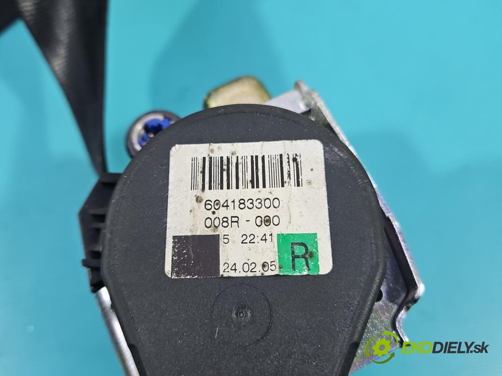 Audi A3 8P 2003-2012 2.0 tdi 140 HP manual 103 kW 1968 cm3 5- pas bezpečnosť: predné pravý 8P0857756E