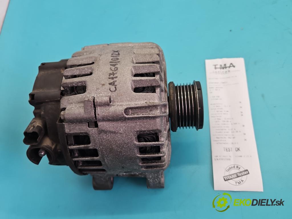 Citroen C2 1.4 hdi 68 HP manual 50 kW 1398 cm3 3- Alternator 9665617780 (Alternátor)