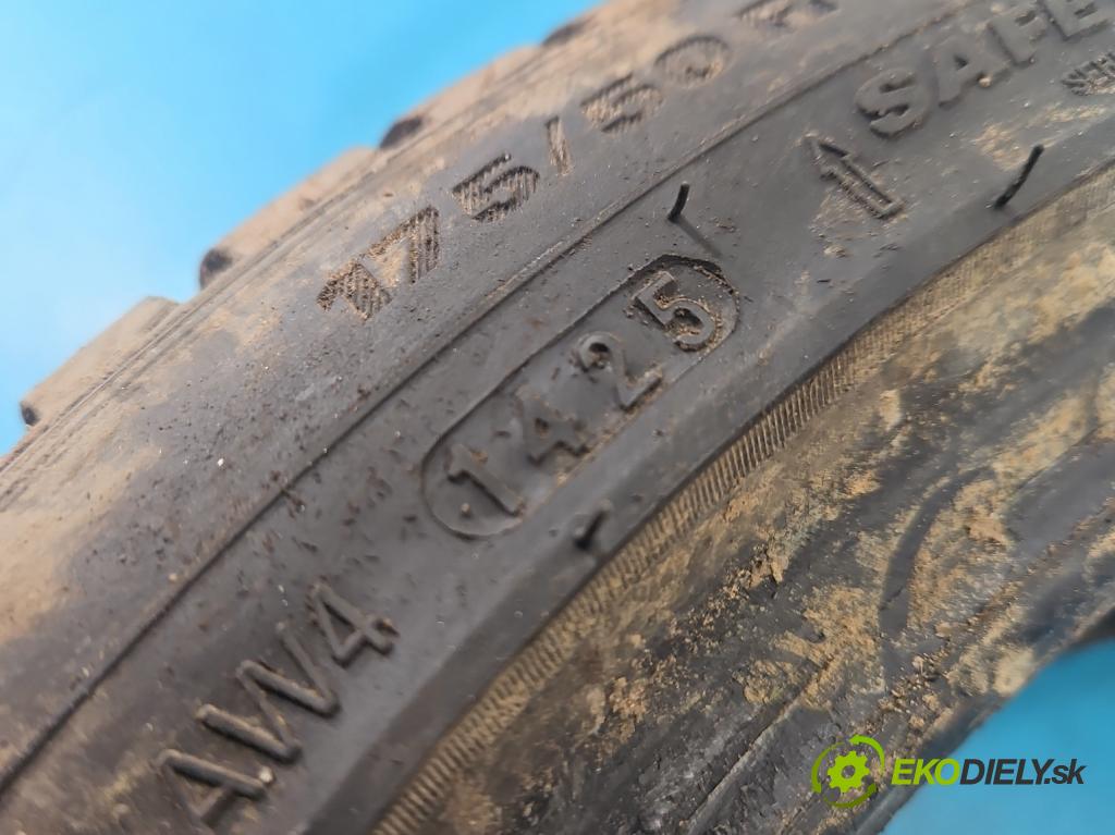 Citroen C2 1.4 hdi 68 hp manual 50 kW 1398 cm3 3- pneumatiky: Zima 1