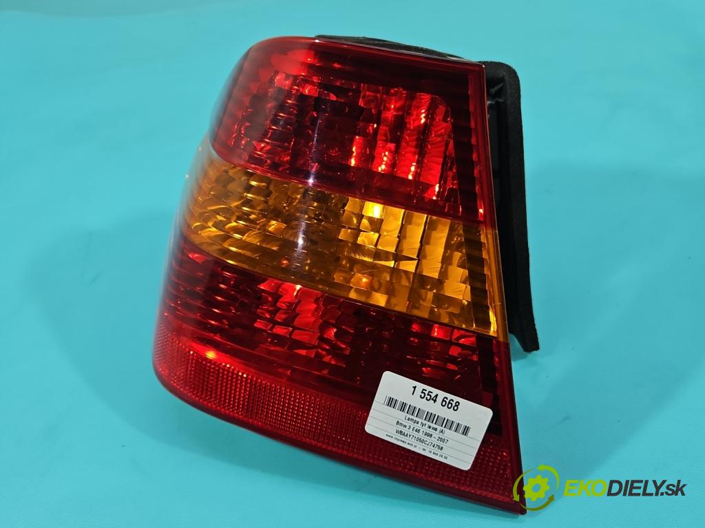 Bmw 3 E46 1998-2007 2.0 16V 143 HP manual 105 kW 1995 cm3 4- svetlo / reflektor zadné ľavé 6907933 (Kľučka dverí ostatné)