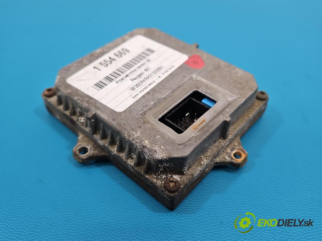 Peugeot 407 2.0 HDI 136hp manual 100 kW 1997 cm3 5- měnič xenon 1307329095 (Řídící jednotka xenonu)