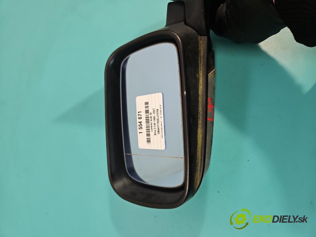 Bmw 3 E46 1998-2007 2.0 16V 143 HP manual 105 kW 1995 cm3 4- zrkadlo ľavé  (Kľučka dverí ostatné)