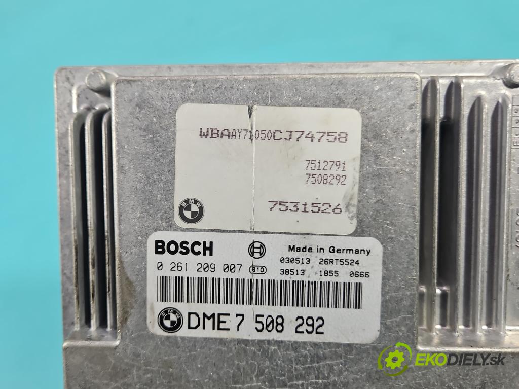 Bmw 3 E46 1998-2007 2.0 16V 143 HP manual 105 kW 1995 cm3 4- riadiaca jednotka motora 7508292