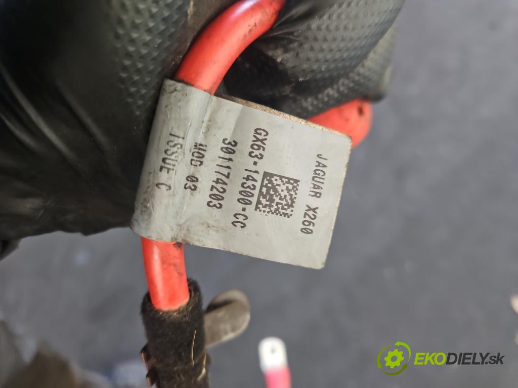 Jaguar XF II X260 2015- 3.0 V6 340KM: automatic 250 kW 2995 cm3 4- Zväzok: akumulatora GX63-14300-CC