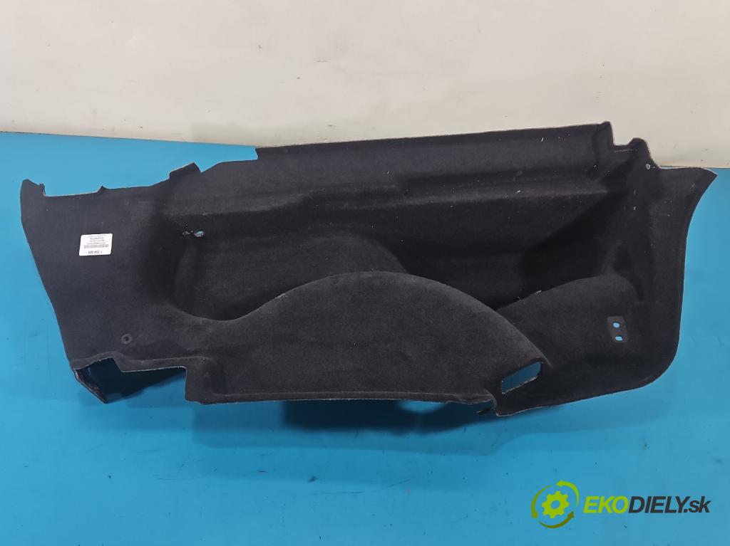 Jaguar XF II X260 2015- 3.0 V6 340KM: automatic 250 kW 2995 cm3 4- Čalounictví: kufra: ľavé 45423-FC