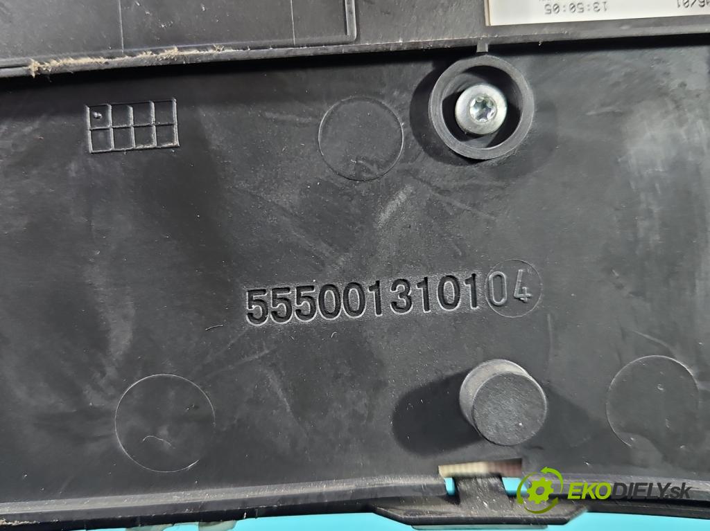 Citroen Berlingo II 2008-2018 1.6 hdi 90 HP manual 66.2 kW 1560 cm3 5- prístrojovka/ budíky 555001310104 (Prístrojová doska)