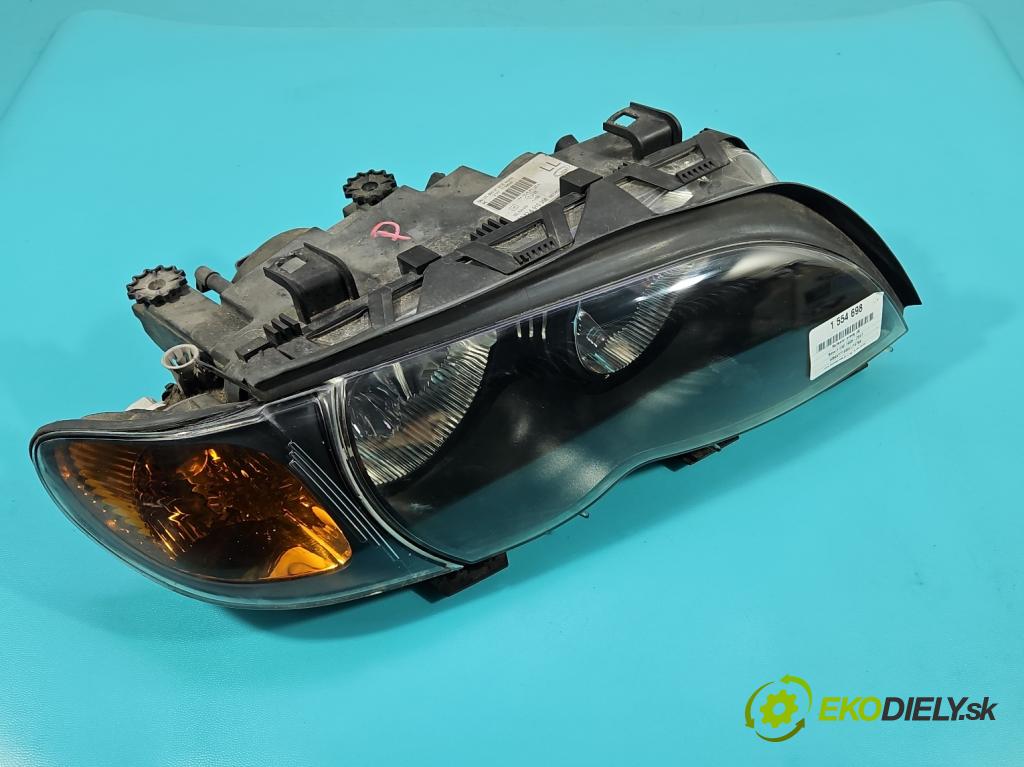 Bmw 3 E46 1998-2007 2.0 16V 143 HP manual 105 kW 1995 cm3 4- Reflektor: pravý 6910956 (Svetlo predné pravé)