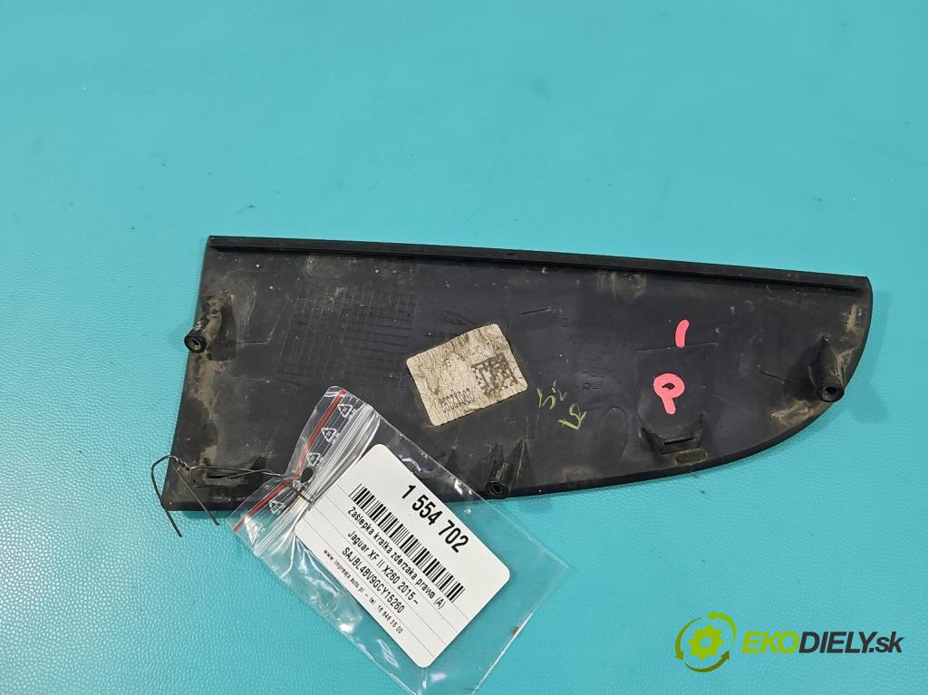 Jaguar XF II X260 2015- 3.0 V6 340KM: automatic 250 kW 2995 cm3 4- blenda mriežka: nárazník pravé GX6M-6538-AAW