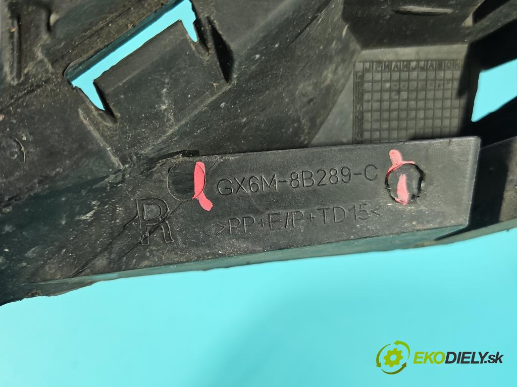 Jaguar XF II X260 2015- 3.0 V6 340KM: automatic 250 kW 2995 cm3 4- blenda mriežka: nárazník pravé GX6M-8B289-C