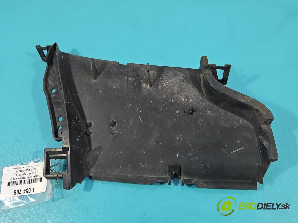 Jaguar XF II X260 2015- 3.0 V6 340KM automatic 250 kW 2995 cm3 4- Zaślepka: mřížka: nárazníku levé GX6M-17E841-A