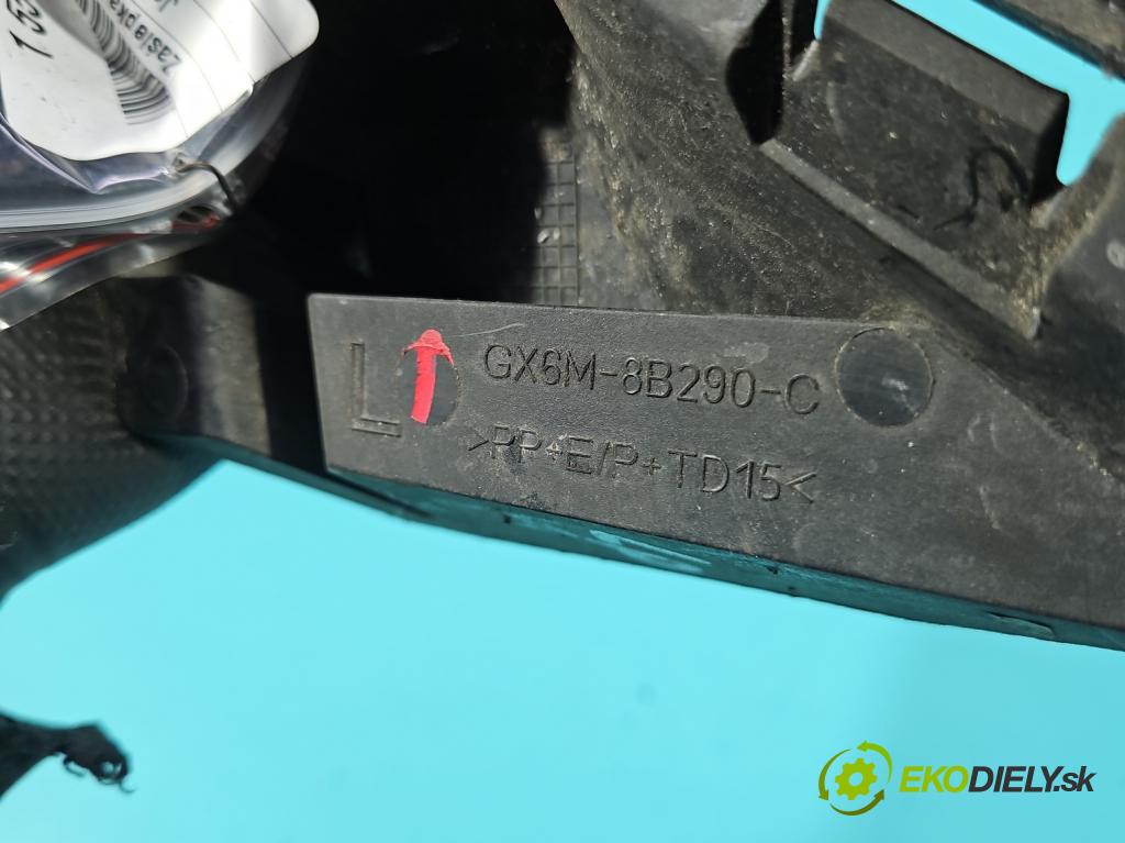 Jaguar XF II X260 2015- 3.0 V6 340KM: automatic 250 kW 2995 cm3 4- blenda mriežka: nárazník ľavé GX6M-8B290-C