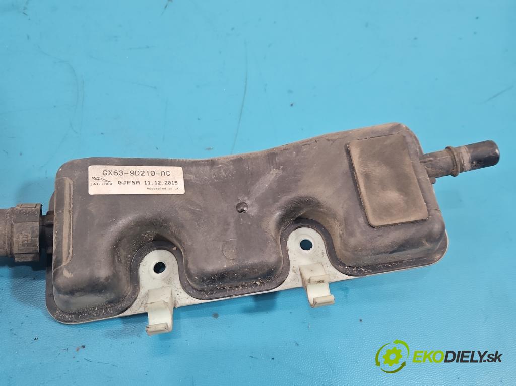 Jaguar XF II X260 2015- 3.0 V6 340KM: automatic 250 kW 2995 cm3 4- Filtr: uhlík: 9G9N-9D653-AA