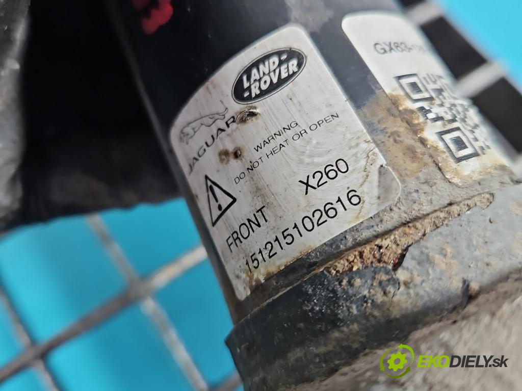 Jaguar XF II X260 2015- 3.0 V6 340KM: automatic 250 kW 2995 cm3 4- tlmič predné pravý  (Kľučka dverí ostatné)