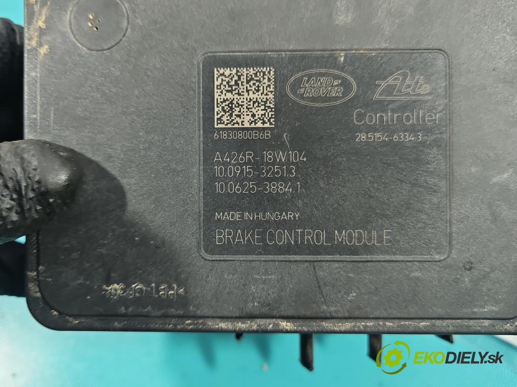 Land rover Range Rover Evoque I 2011-2018 2.0 td 150 HP automatic 110 kW 1999 cm3 5- čerpadlo abs JJ32-2C405-AB (Pumpa ABS)