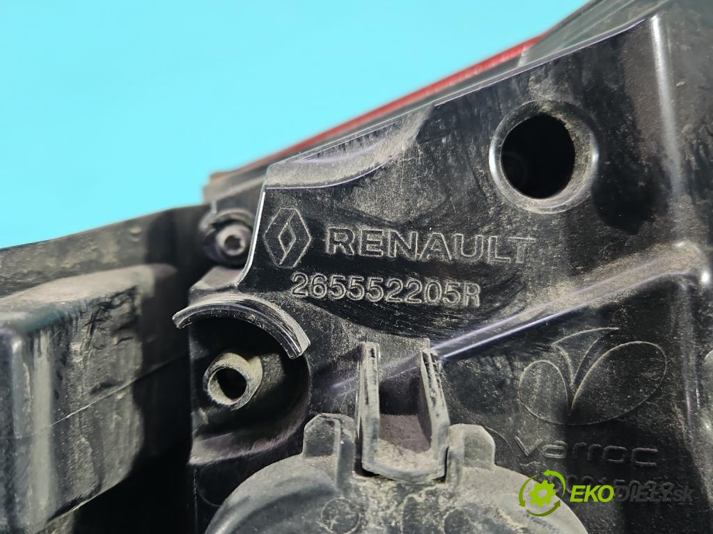 Renault Express 1.5 dci 95 HP manual 70 kW 1461 cm3 5- svetlo / reflektor zadné ľavé 265552205R (Kľučka dverí ostatné)