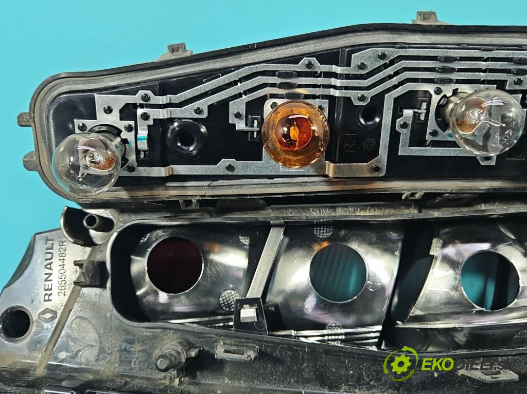 Renault Express 1.5 dci 95 HP manual 70 kW 1461 cm3 5- svetlo / reflektor zadné pravé 265504482R (Kľučka dverí ostatné)