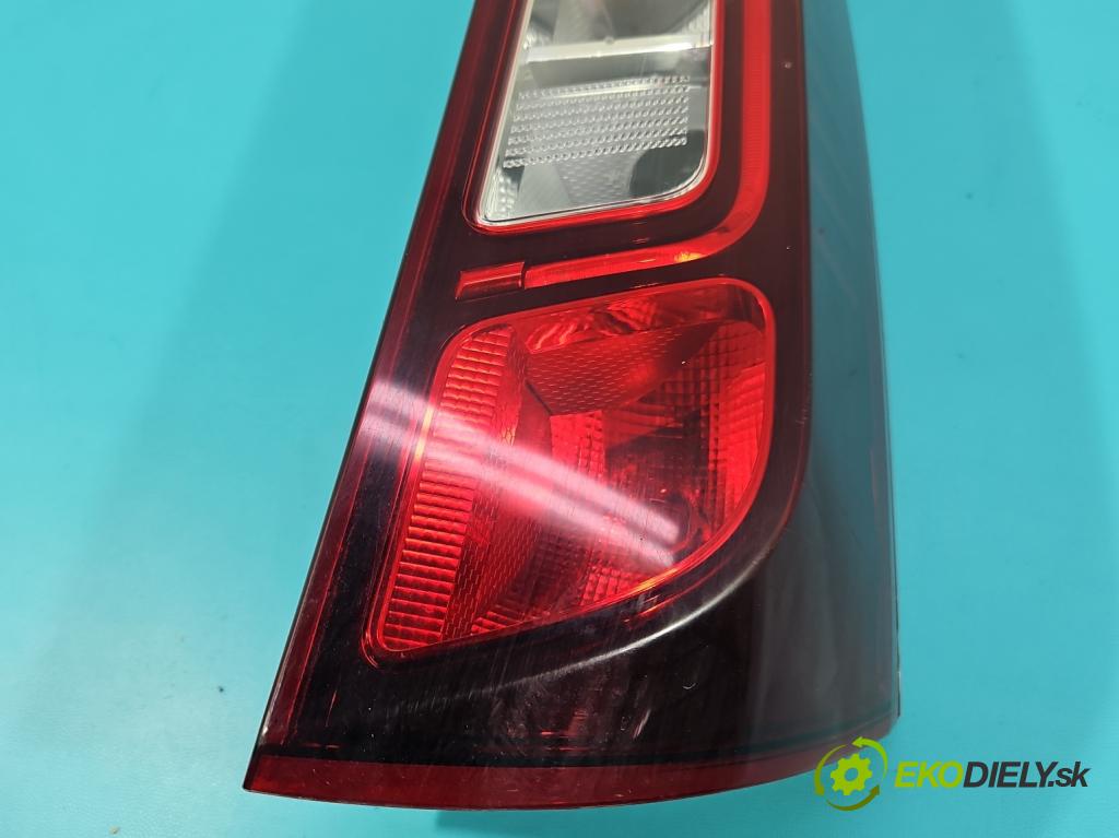 Renault Express 1.5 dci 95 HP manual 70 kW 1461 cm3 5- svetlo / reflektor zadné pravé 265504482R (Kľučka dverí ostatné)