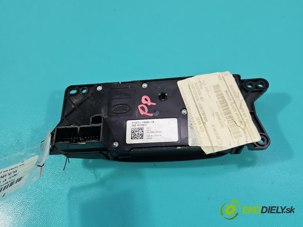 Jaguar XF II X260 2015- 3.0 V6 340KM: automatic 250 kW 2995 cm3 4- prepínač ostatné GX73-14B566-FB