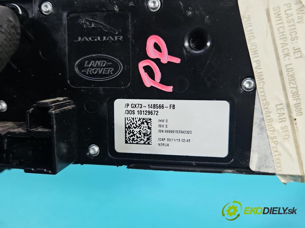 Jaguar XF II X260 2015- 3.0 V6 340KM: automatic 250 kW 2995 cm3 4- prepínač ostatné GX73-14B566-FB