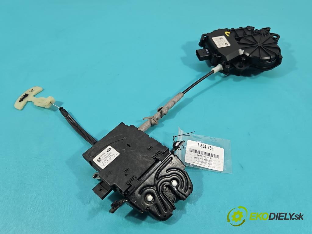 Jaguar XF II X260 2015- 3.0 V6 340KM: automatic 250 kW 2995 cm3 4- zámok kufrové dvere zadné C03747-104