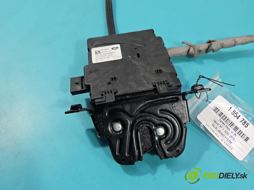 Jaguar XF II X260 2015- 3.0 V6 340KM: automatic 250 kW 2995 cm3 4- zámok kufrové dvere zadné C03747-104