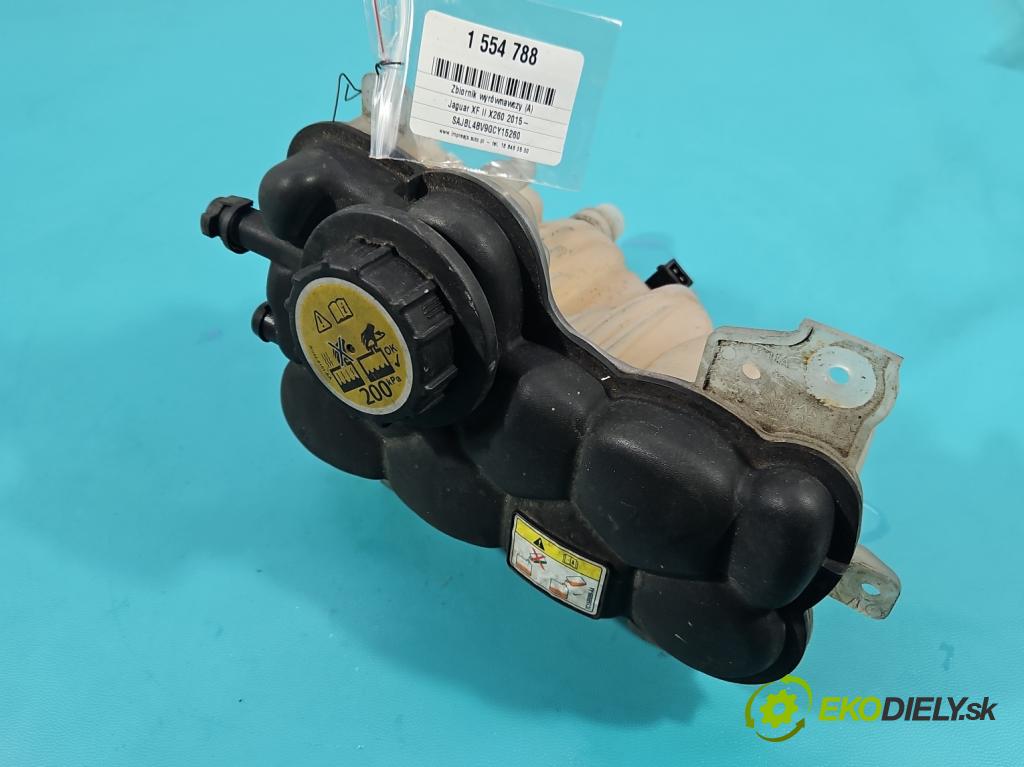 Jaguar XF II X260 2015- 3.0 V6 340KM: automatic 250 kW 2995 cm3 4- Nádrž: kompenzačné: GX73-8A080-AC