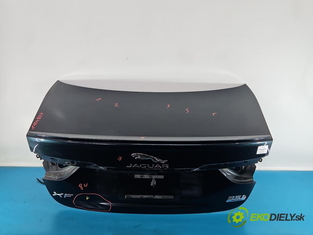 Jaguar XF II X260 2015- 3.0 V6 340KM: automatic 250 kW 2995 cm3 4- zadna kufor  (Kapota zadná (kufor))