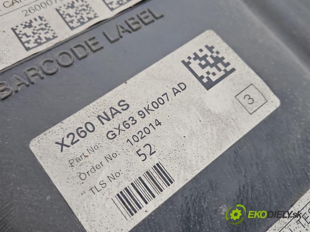 Jaguar XF II X260 2015- 3.0 V6 340KM: automatic 250 kW 2995 cm3 4- Nádrž: palivo GX63-9K007-AE (Palivová nádrž)