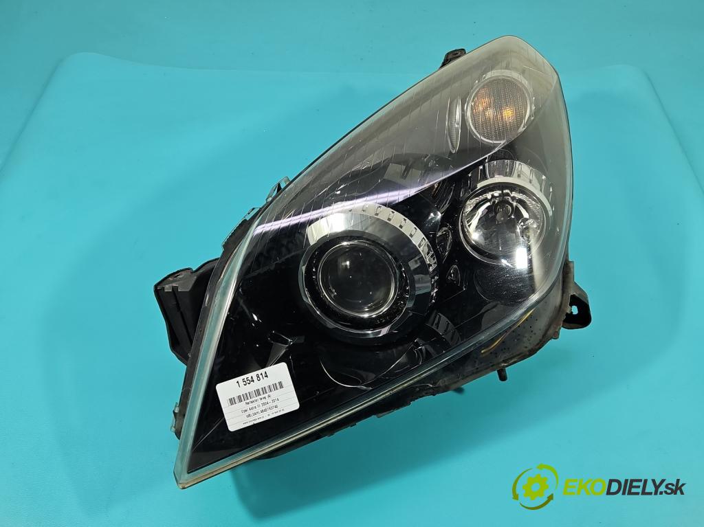 Opel Astra III 2004-2014 1.7 cdti 101 HP manual 74 kW 1686 cm3 5- Reflektor: ľavý  (Kľučka dverí ostatné)