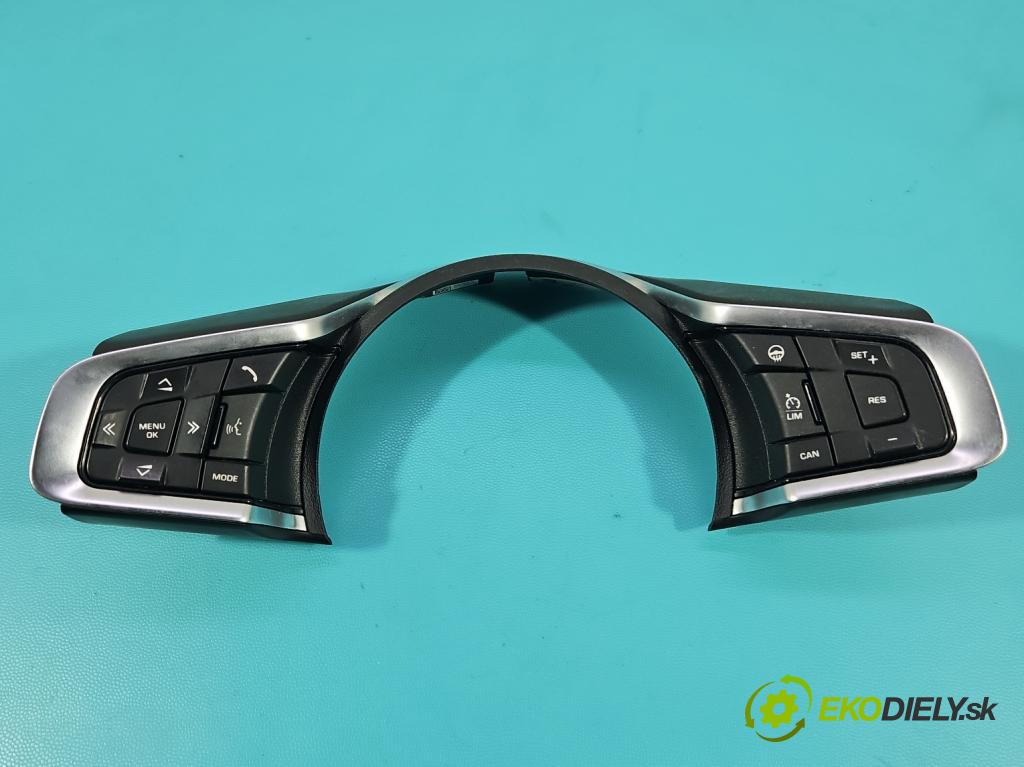 Jaguar XF II X260 2015- 3.0 V6 340KM: automatic 250 kW 2995 cm3 4- prepínač multifunkční: řízení: GX53-13D767-GB (Prepínacie páčky pod volantom)