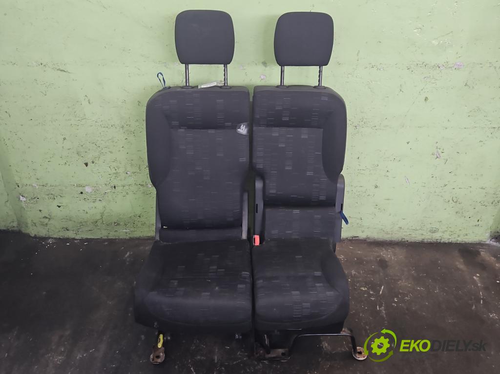 Citroen Berlingo II 2008-2018 1.6 hdi 90 HP manual 66.2 kW 1560 cm3 5- Sedačka pravý  (Sedadlo)