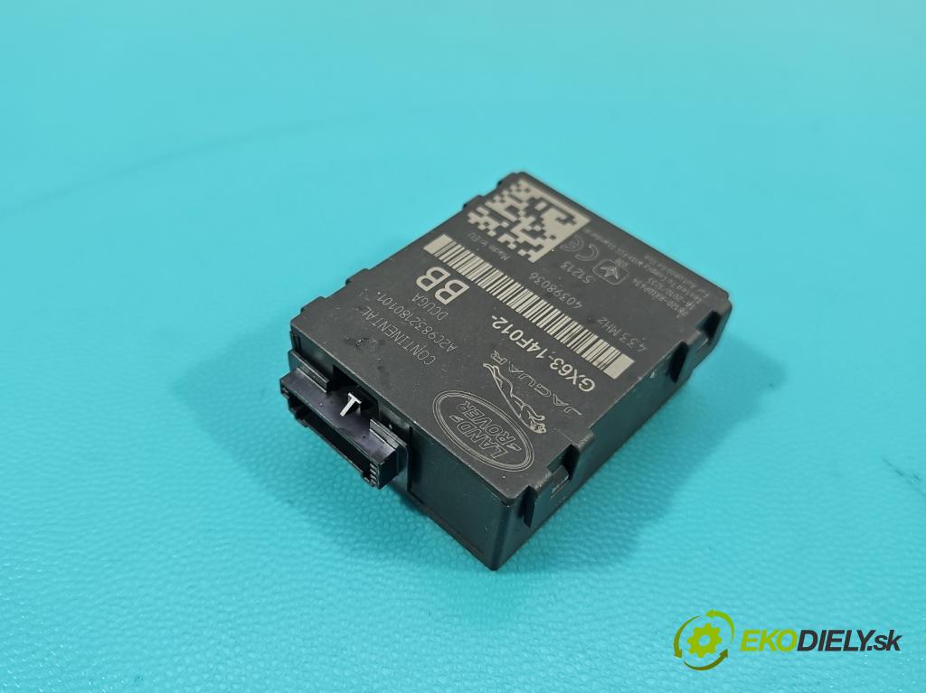 Jaguar XF II X260 2015- 3.0 V6 340KM: automatic 250 kW 2995 cm3 4- riadiaca jednotka ostatné GX63-14F012-BB