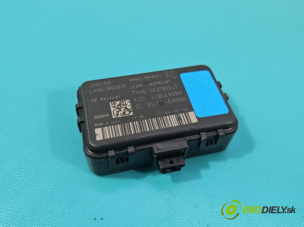 Jaguar XF II X260 2015- 3.0 V6 340KM: automatic 250 kW 2995 cm3 4- riadiaca jednotka ostatné AH42-15K602-AC
