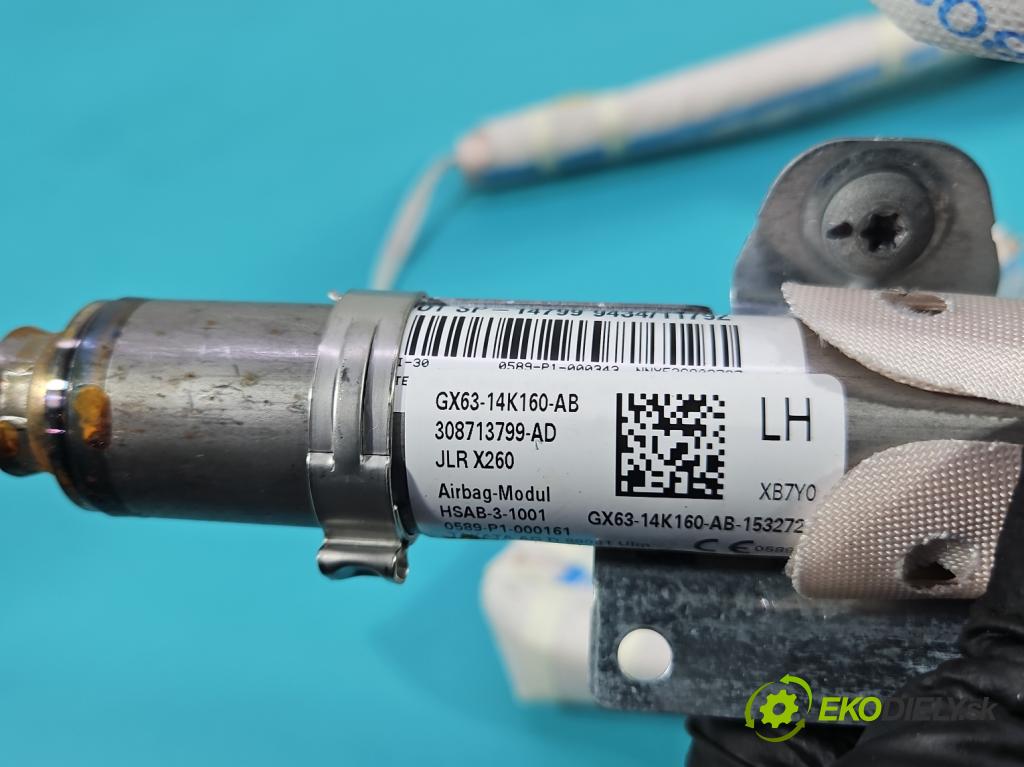 Jaguar XF II X260 2015- 3.0 V6 340KM: automatic 250 kW 2995 cm3 4- clona pravé GX63-14K160-AB