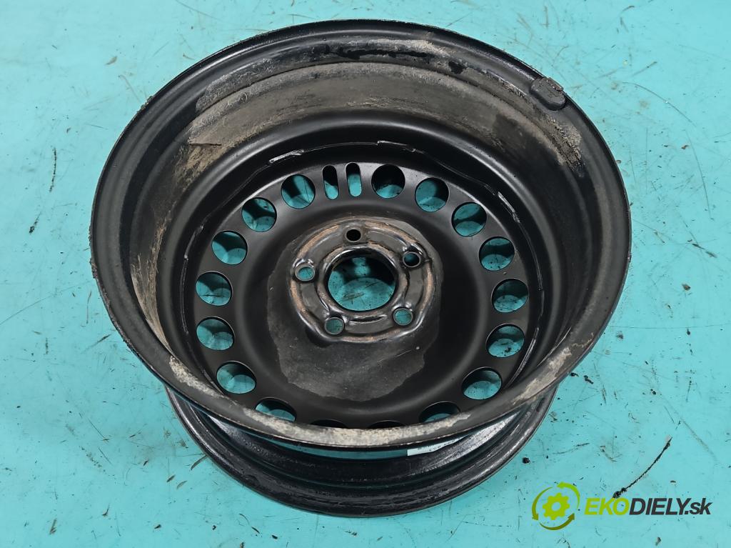 Opel Meriva B 2010-2017 1.4 16V 101 HP manual 74 kW 1398 cm3 5- Disk oceľový 15"