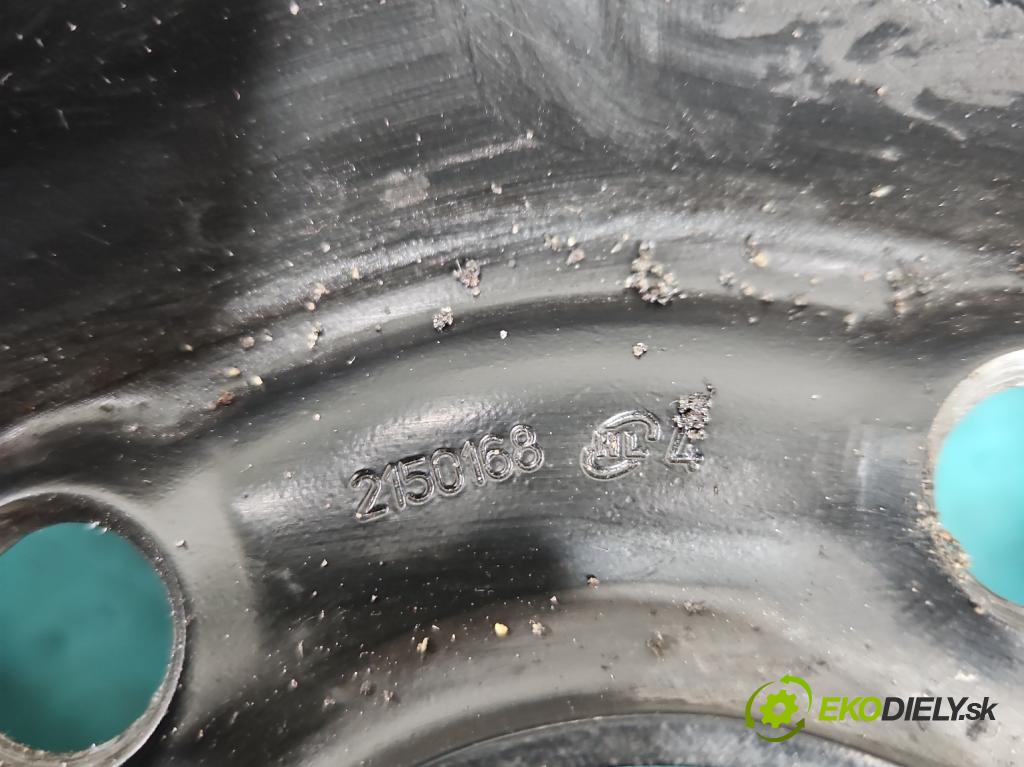 Opel Meriva B 2010-2017 1.4 16V 101 HP manual 74 kW 1398 cm3 5- Disk oceľový 15"