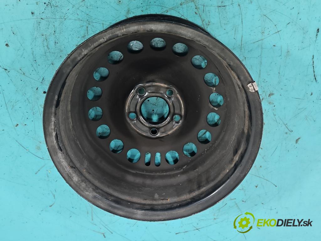 Opel Meriva B 2010-2017 1.4 16V 101 HP manual 74 kW 1398 cm3 5- Disk oceľový 15"