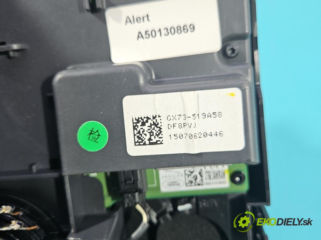 Jaguar XF II X260 2015- 3.0 V6 340KM: automatic 250 kW 2995 cm3 4- svetlo / reflektor interiéra GX73-519A58