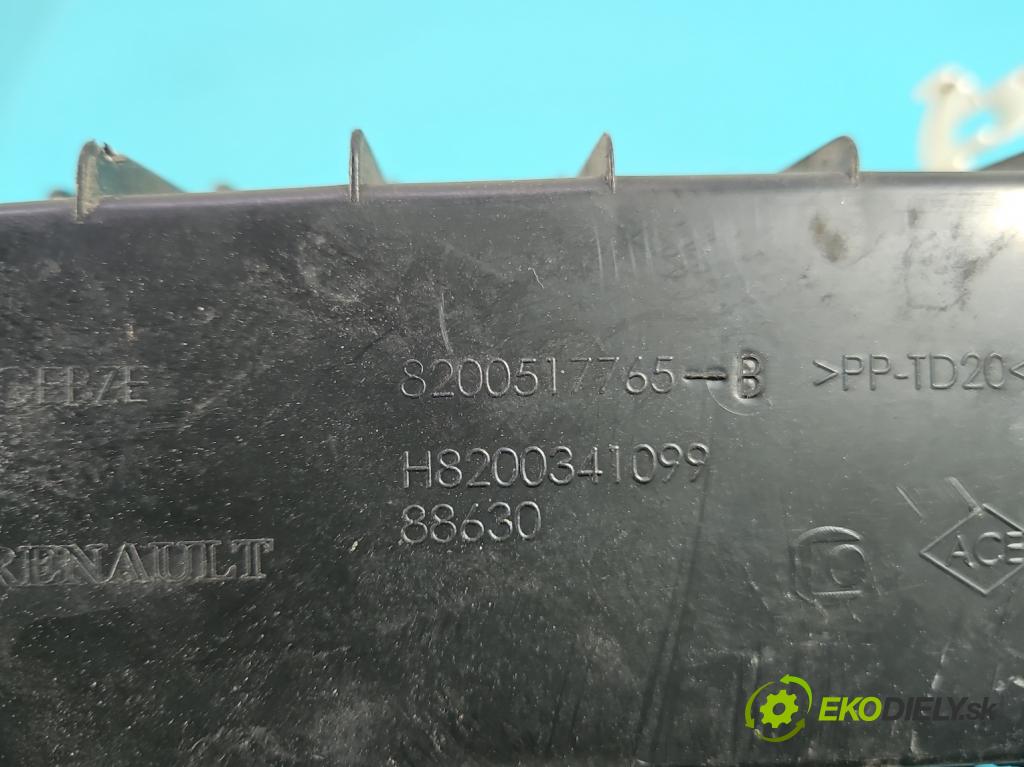 Renault Clio IV 2012-2020 1.2 16V 73 hp manual 54 kW 1149 cm3 5- obal filtra vzduchu 8200517765 (Kryt vzduchového filtru)
