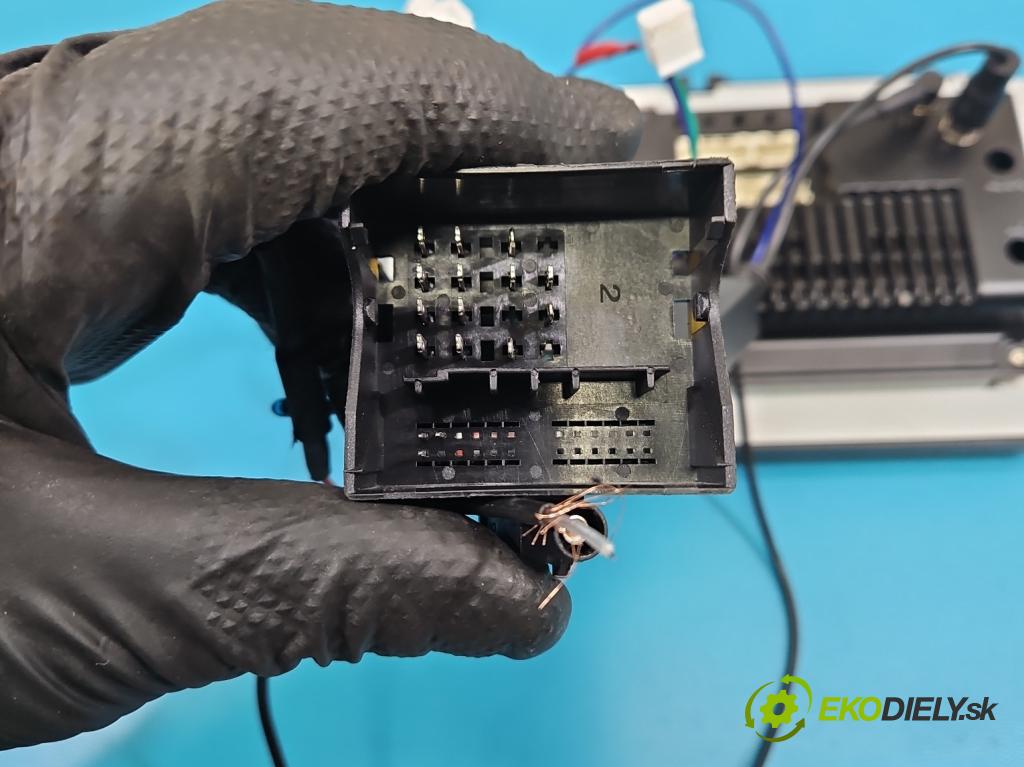 Skoda Octavia II 2004-2013 1.9 tdi 105 HP manual 77 kW 1896 cm3 5- Radio SKU110322