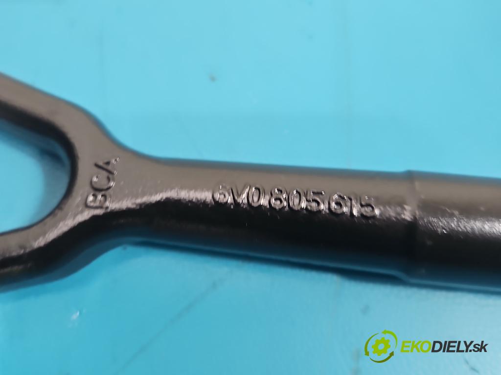 Skoda Fabia III 2014- 2021 1.0 TSI 95 HP manual 70 kW 999 cm3 5- Příspěvek: Polystyren: kufra: 6V0863957A