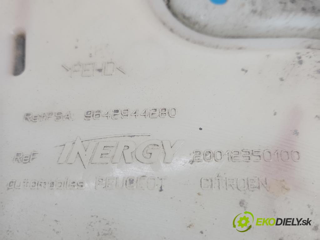 Peugeot 407 2.0 HDI 136 HP manual 100 kW 1997 cm3 5- Nádrž: tekutina: FAP DPF 9642944280