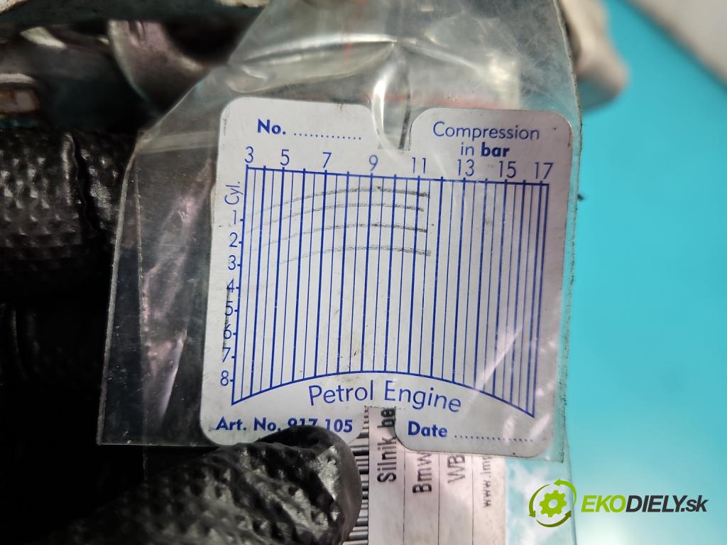 Bmw 3 E46 1998-2007 2.0 16V 143 HP manual 105 kW 1995 cm3 4- motor benzín: N42B20A