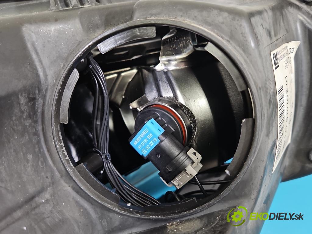 Opel Astra IV 2009-2015 1.7 cdti 125 HP manual 92 kW 1686 cm3 5- Reflektor: ľavý 13253650 (Kľučka dverí ostatné)