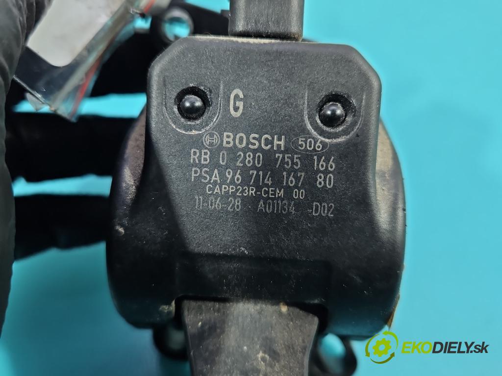 Citroen Berlingo II 2008-2018 1.6 hdi 90 hp manual 66.2 kW 1560 cm3 5- pedal plyn: potenciometr: 0280755166