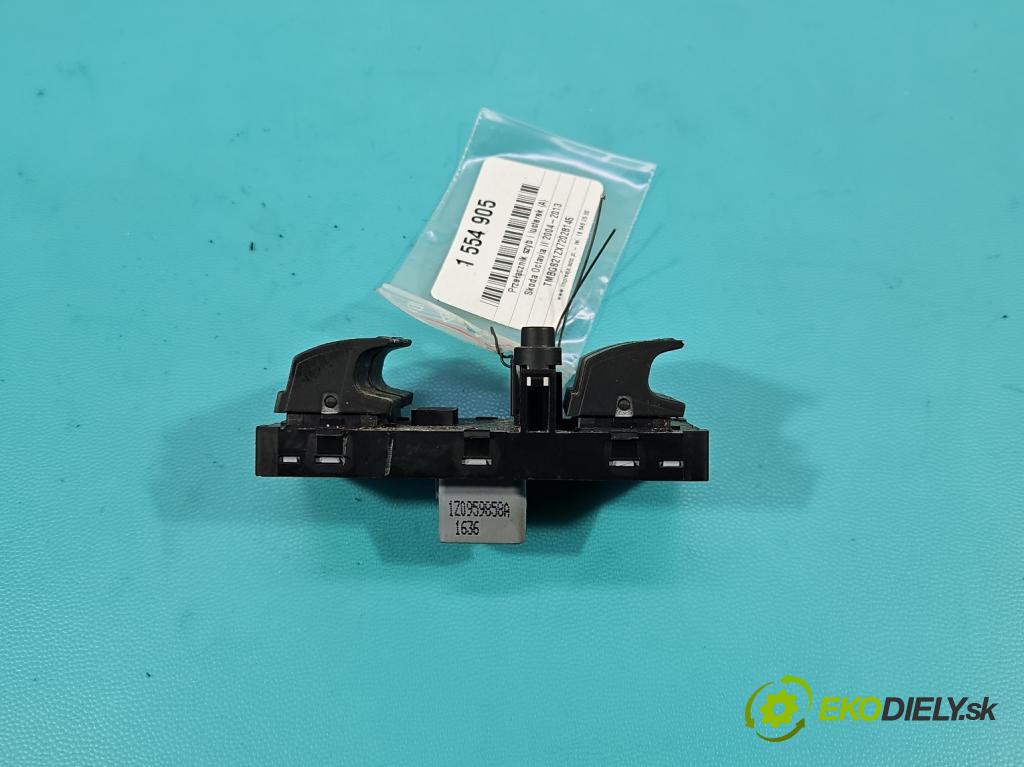 Skoda Octavia II 2004-2013 1.9 tdi 105 HP manual 77 kW 1896 cm3 5- prepínač okien spätných zrkadiel 1Z0959858A