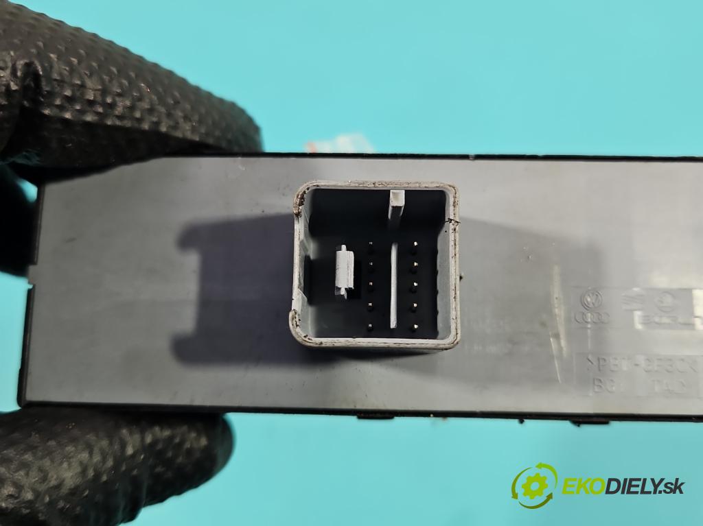 Skoda Octavia II 2004-2013 1.9 tdi 105 HP manual 77 kW 1896 cm3 5- prepínač okien spätných zrkadiel 1Z0959858A