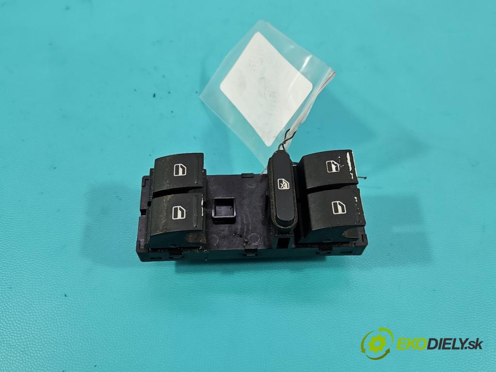 Skoda Octavia II 2004-2013 1.9 tdi 105 HP manual 77 kW 1896 cm3 5- prepínač okien spätných zrkadiel 1Z0959858A