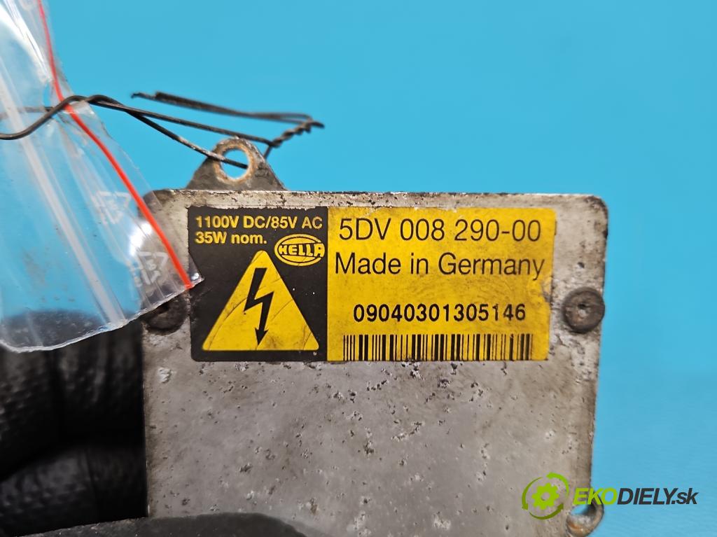 Opel Astra III 2004-2014 1.7 cdti 101 HP manual 74 kW 1686 cm3 5- střídač: xenon 5DV008290-00 (Riadiaca jednotka xenónu)