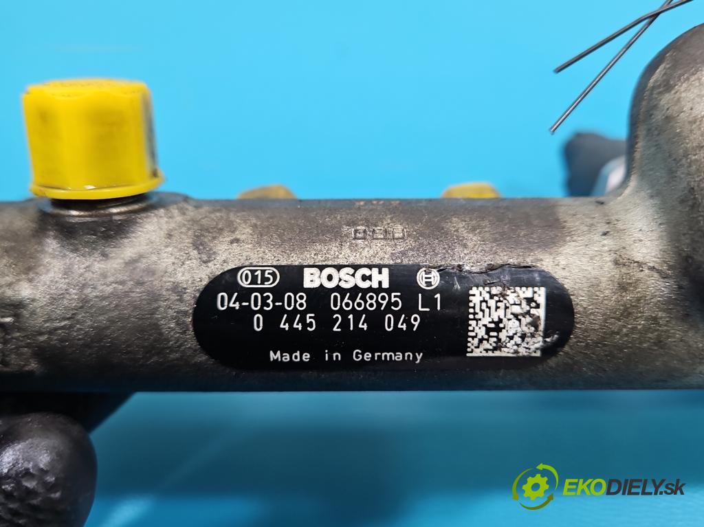 Opel Astra III 2004-2014 1.7 cdti 101 HP manual 74 kW 1686 cm3 5- lišta vstrekovacia 0445214049 (Vstrekovacia lišta)